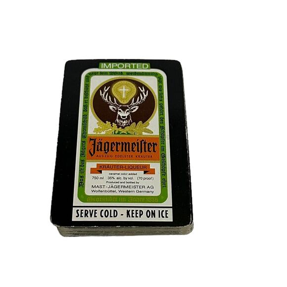 Jagermeister Other - Jagermeister Replacement Playing Cards Jager Poker Games Bar Promo NOT COMPLETE
